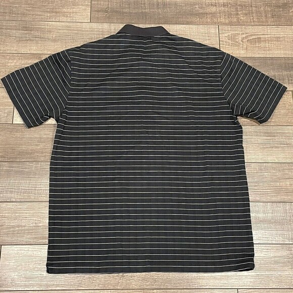 Nike Men's Dri Fit Tiger Woods Collection Black Short Sleeve Golf Polo Size XL - Picture 15 of 15